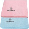 PAWPUP Toalla para perros súper absorbente, paquete de 2, toalla de microfibra súper suave de secado rápido para perros, gatos y