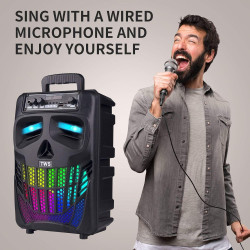 E I F E R Altavoces Bluetooth Cool Skull