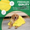 PAWPUP Toalla para perros súper absorbente, paquete de 2, toalla de microfibra súper suave de secado rápido para perros, gatos y