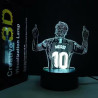 LÁMPARA DE ESCRITORIO CON LUZ NOCTURNA LED 3D - Generic