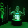 LÁMPARA DE ESCRITORIO CON LUZ NOCTURNA LED 3D - Generic
