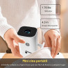Mini proyector con WiFi y Bluetooth, proyector portátil de 1080P
