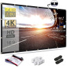 Mdbebbron - Pantalla de proyector de 120 pulgadas
