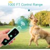 Bousnic Collar de choque para perros – Collar de entrenamiento eléctrico impermeable recargable con control remoto para perros