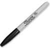 Sharpie Marcadores permanentes, punta fina, negro, 12 unidades