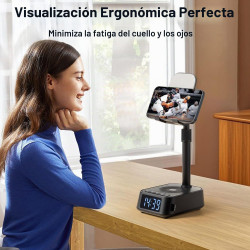 SOPORTE DE TELÉFONO AJUSTABLE CON ALTAVOZ BLUETOOTH - ASEAT