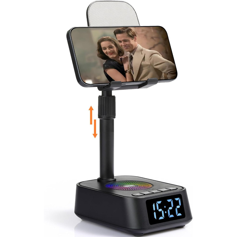 SOPORTE DE TELÉFONO AJUSTABLE CON ALTAVOZ BLUETOOTH - ASEAT
