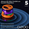 ALTAVOZ MAGNÉTICO BLUETOOTH CON LUCES RGB - G200