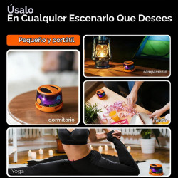 ALTAVOZ MAGNÉTICO BLUETOOTH CON LUCES RGB - G200