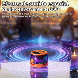 ALTAVOZ MAGNÉTICO BLUETOOTH CON LUCES RGB - G200