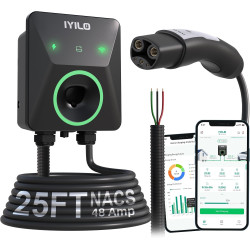 Cargador EV Nivel 2 para Tesla, 48Amp/11.5KW, UL 2594/ETL/Energy Star