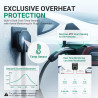 Cargador EV Nivel 2 para Tesla, 48Amp/11.5KW, UL 2594/ETL/Energy Star