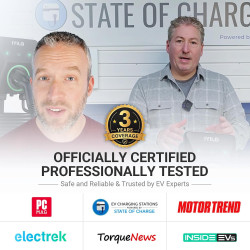 Cargador EV Nivel 2 para Tesla, 48Amp/11.5KW, UL 2594/ETL/Energy Star