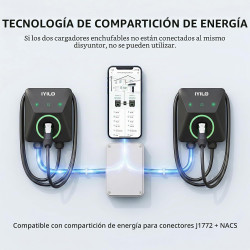 Cargador EV Nivel 2 para Tesla, 48Amp/11.5KW, UL 2594/ETL/Energy Star