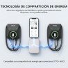 Cargador EV Nivel 2 para Tesla, 48Amp/11.5KW, UL 2594/ETL/Energy Star