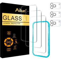 PROTECTOR DE PANTALLA + PROTECTOR DE LENTE DE CÁMARA PARA IPHONE 18 - Ailun