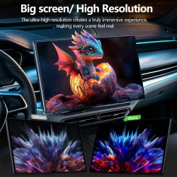 Pantalla inalámbrica CarPlay de 9 pulgadas con Apple Car Play y Android Auto para automóvil