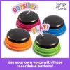 Hunger for Words Talking Pet - Juego de 4 botones grabables para perros, botones de perro parlante, enseña a tu perro a hablar,