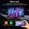 Pantalla inalámbrica CarPlay de 9 pulgadas con Apple Car Play y Android Auto para automóvil