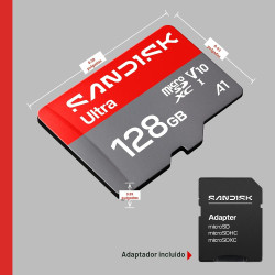 TARJETA ULTRA MICROSD 128 GB - SANDISK