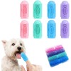 LDIIDII Cepillo de dientes de dedo para perro 4SE