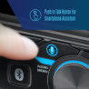JENSEN MPR210 Radio estéreo para coche LCD de 7 caracteres con DIN único