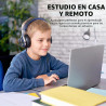 AURICULARES LIGEROS Y PLEGABLES CON MICRÓFONO - Ailihen C8