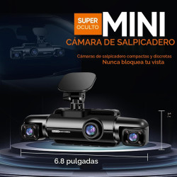 Neideso Cámara de tablero de 360° frontal y trasera en el interior