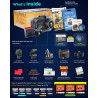 ROVE R2-4K Dash Cam Dual PRO delantera y trasera