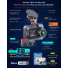 ROVE R2-4K Dash Cam Dual PRO delantera y trasera