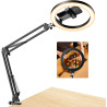 SOPORTE DE MONTAJE DE TELÉFONO CON CÁMARA AÉREA Y ANILLO DE LUZ - Evershop