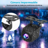Inefala - Cámara de respaldo AHD 1080P de 4 pines para radio portátil
