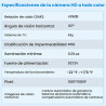 Inefala - Cámara de respaldo AHD 1080P de 4 pines para radio portátil