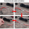 Gebildet Kit de cable duro para cámara de salpicadero