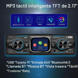 Radio de coche DIN único