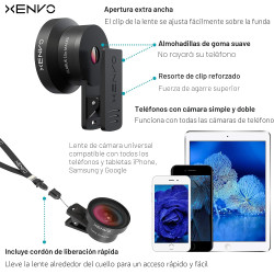 LENTE PARA CÁMARA IPHONE - Xenvo