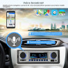 Radio DIN retro con Bluetooth manos libres FM MP3 para conductores