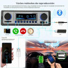 Radio DIN retro con Bluetooth manos libres FM MP3 para conductores