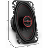DS18 GEN-X4.6 Altavoz coaxial – 4 x 6, 2 vías, 135 W máximo