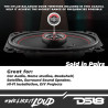 DS18 GEN-X4.6 Altavoz coaxial – 4 x 6, 2 vías, 135 W máximo