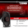 DS18 GEN-X4.6 Altavoz coaxial – 4 x 6, 2 vías, 135 W máximo