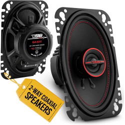 DS18 GEN-X4.6 Altavoz coaxial – 4 x 6, 2 vías, 135 W máximo