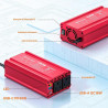 Inversor de corriente de onda sinusoidal recortada pico de 400 W CC 12 V a CA