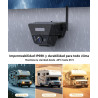 AUTO VOX Cámara de respaldo inalámbrica solar magnética