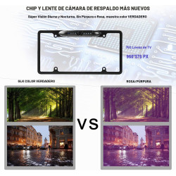 GLK - Cámara de respaldo para matrícula HD