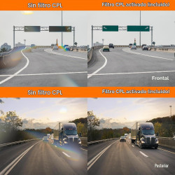 RexingUSA V1P SE 4K Dual Dash Cam con GPS