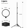 SOPORTE DE TRÍPODE CON ANILLO DE LUZ - Weilisi