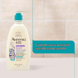 JABÓN PARA CARA Y CUERPO PARA PIEL SENSIBLE - Aveeno Baby
