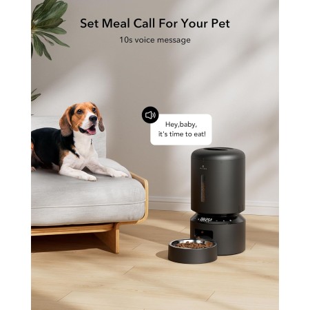 PETLIBRO Dispensador automático de alimentos para gatos, alimentador WiFi 5G con control de aplicación para alimentación remota,