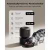 PETLIBRO Dispensador automático de alimentos para gatos, alimentador WiFi 5G con control de aplicación para alimentación remota,